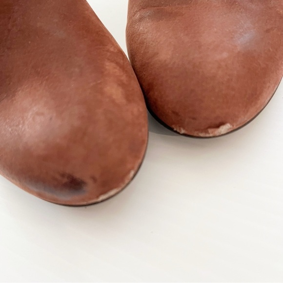 Miz Mooz- Women’s Brown Capulet Leather Ankle Boots - Picture 6 of 8